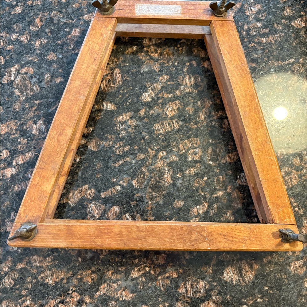 Wooden Triangular Frame
